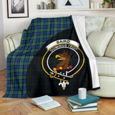 Clan Baird Ancient Tartan Crest Blanket Wave Style EV73 Clan Baird Tartan Today